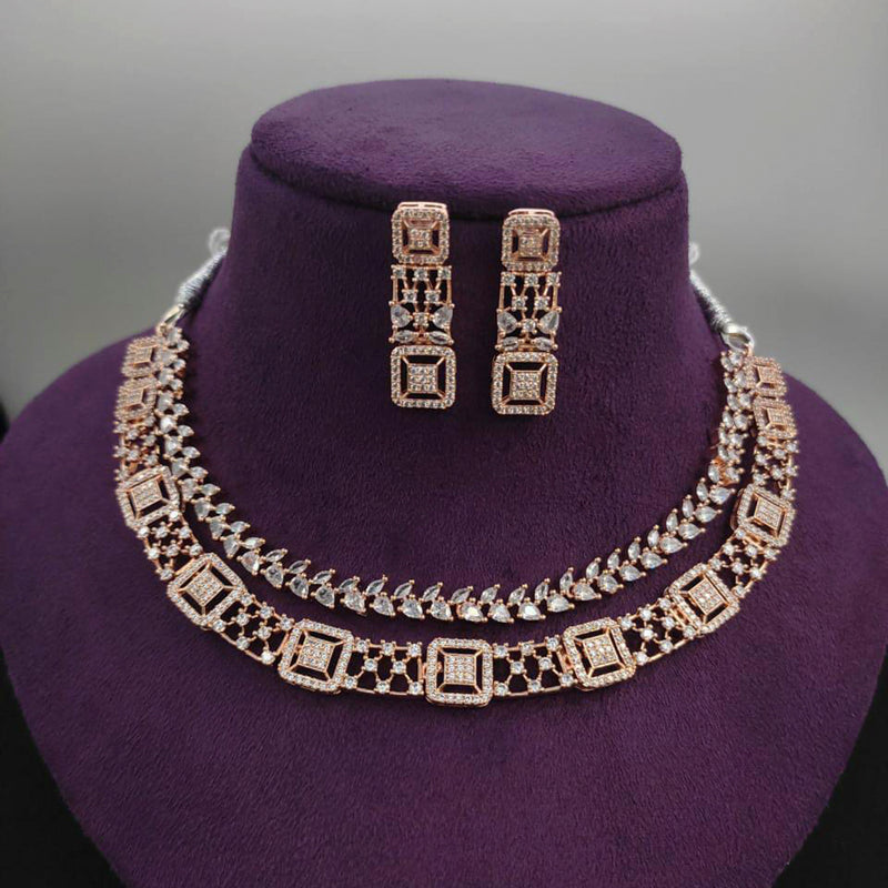 Manisha Jewellery AD Stone Necklace Set