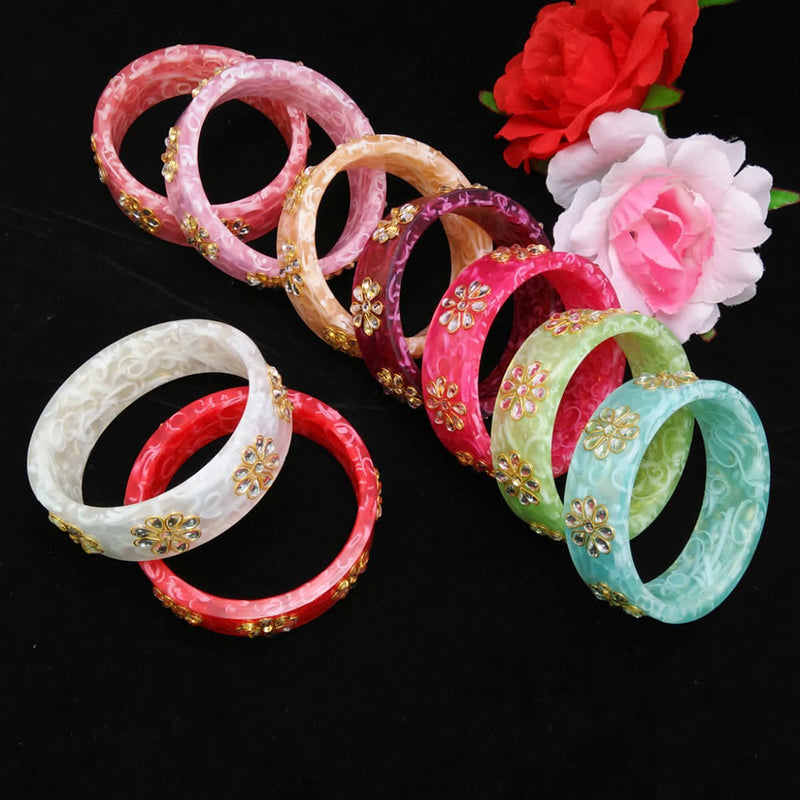 Manisha Jewellery  Meenakari Acrylic Bangles