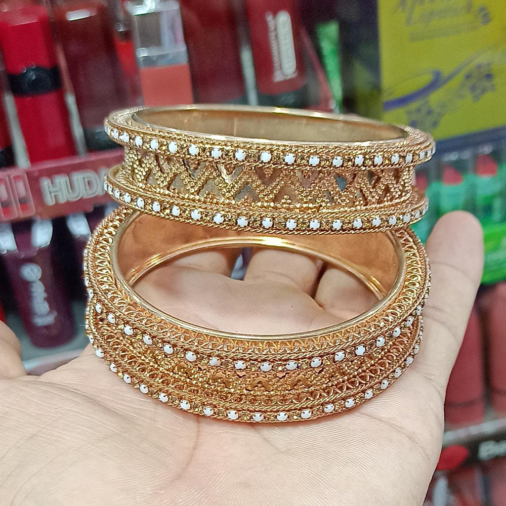 Manisha Jewellery Gold Plated Bangle Set