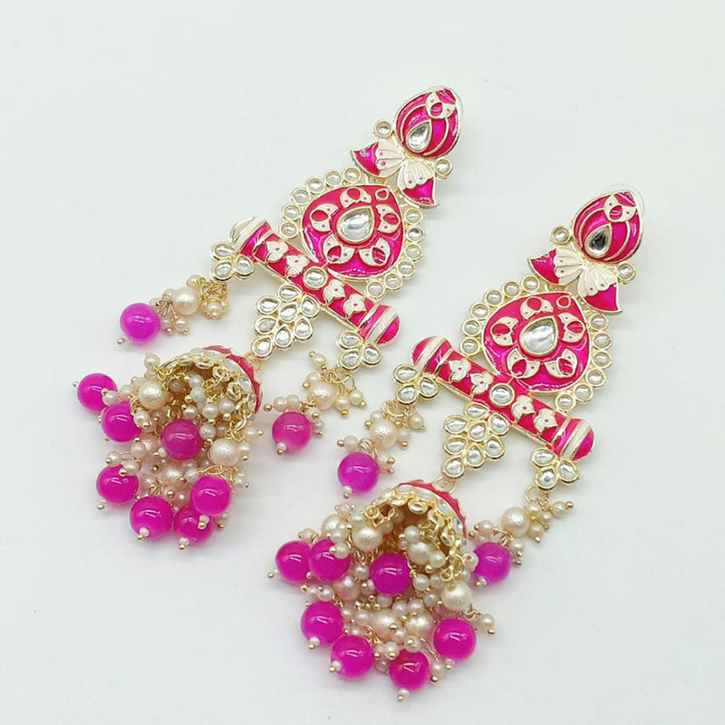 Manisha Jewellery Meenakari Dangler Earrings