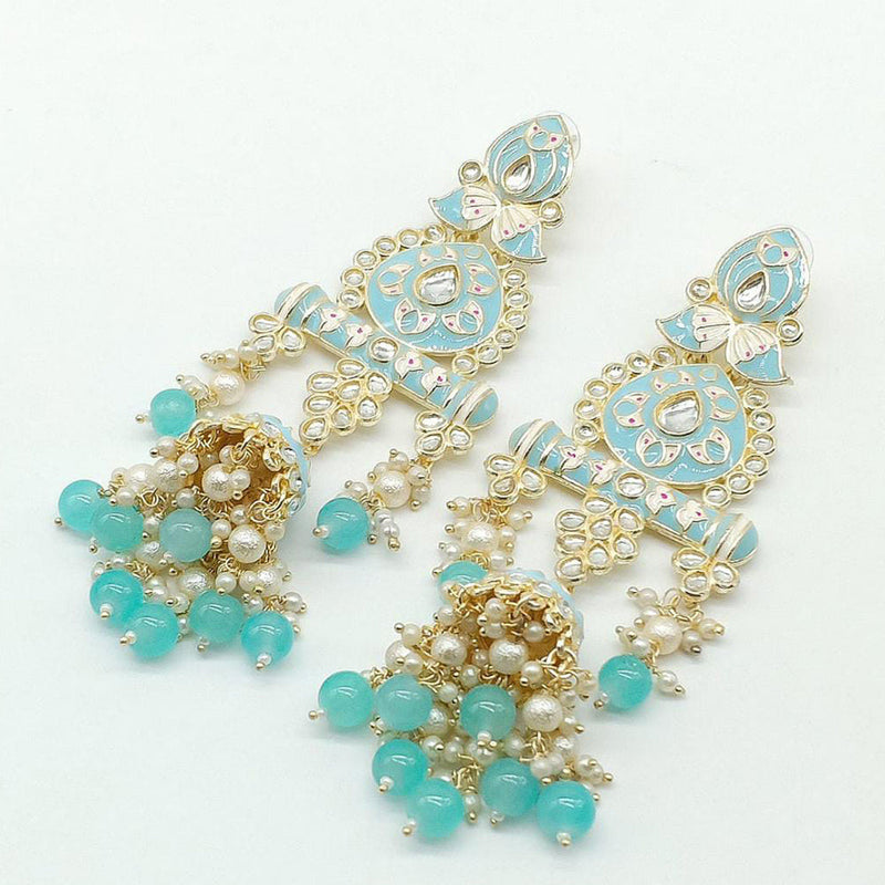 Manisha Jewellery Meenakari Dangler Earrings