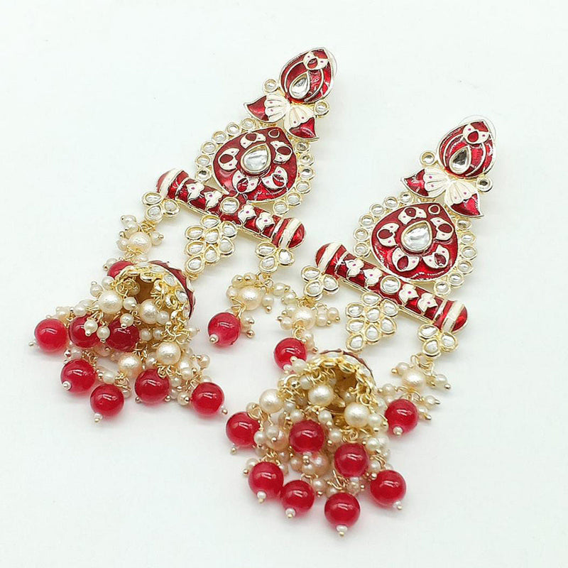 Manisha Jewellery Meenakari Dangler Earrings