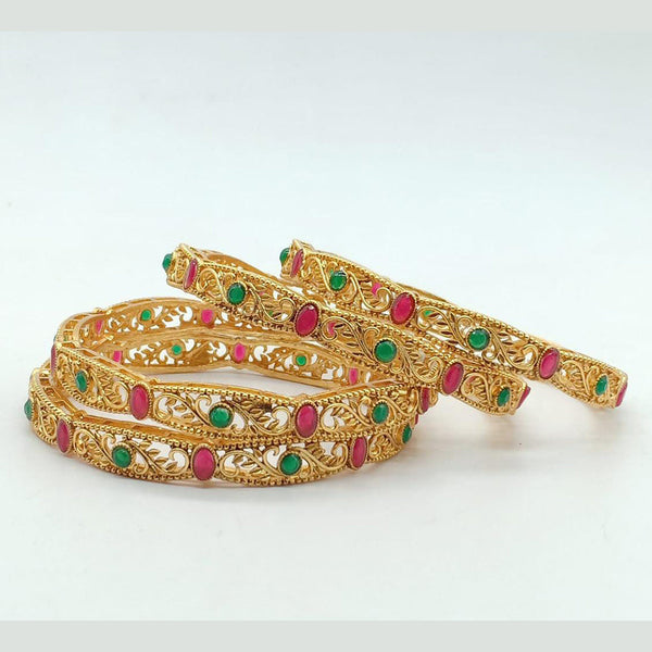 Manisha Jewellery Gold Plated Bangles Set