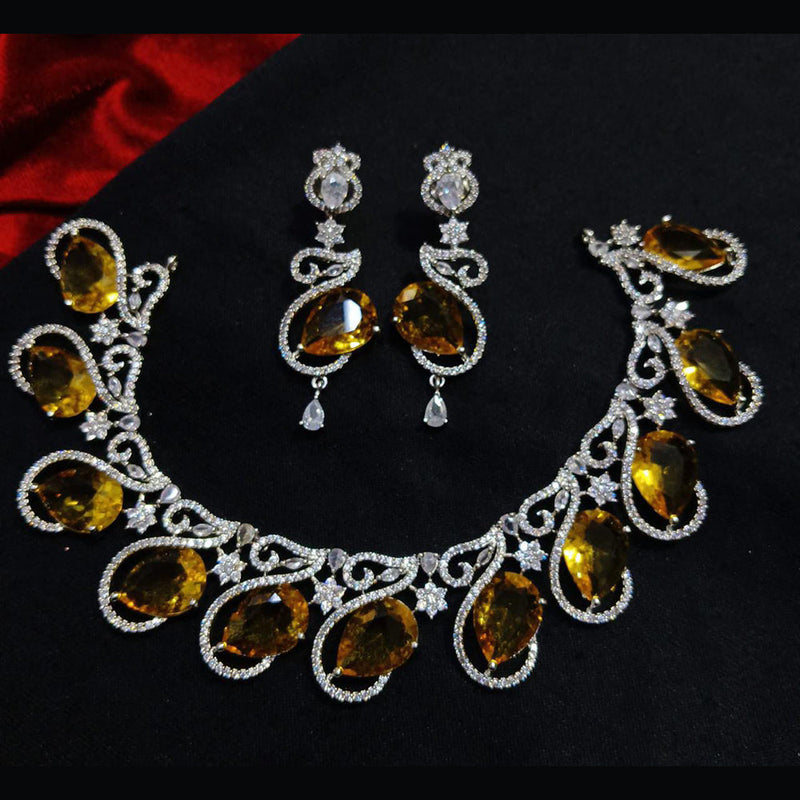 Manisha Jewellery AD Stone Necklace Set