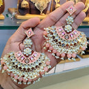 Manisha Jewellery Gold Plated Meenakari Dangler Earrings