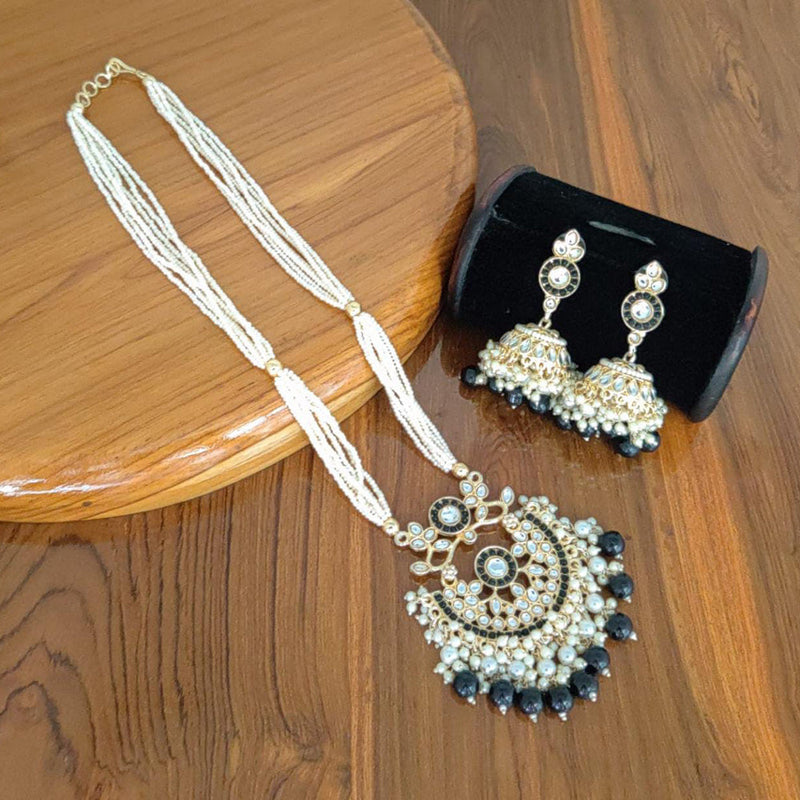 Manisha Jewellery Gold Plated Long Necklace Set