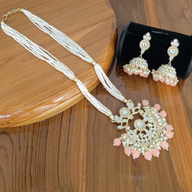 Manisha Jewellery Gold Plated Long Necklace Set