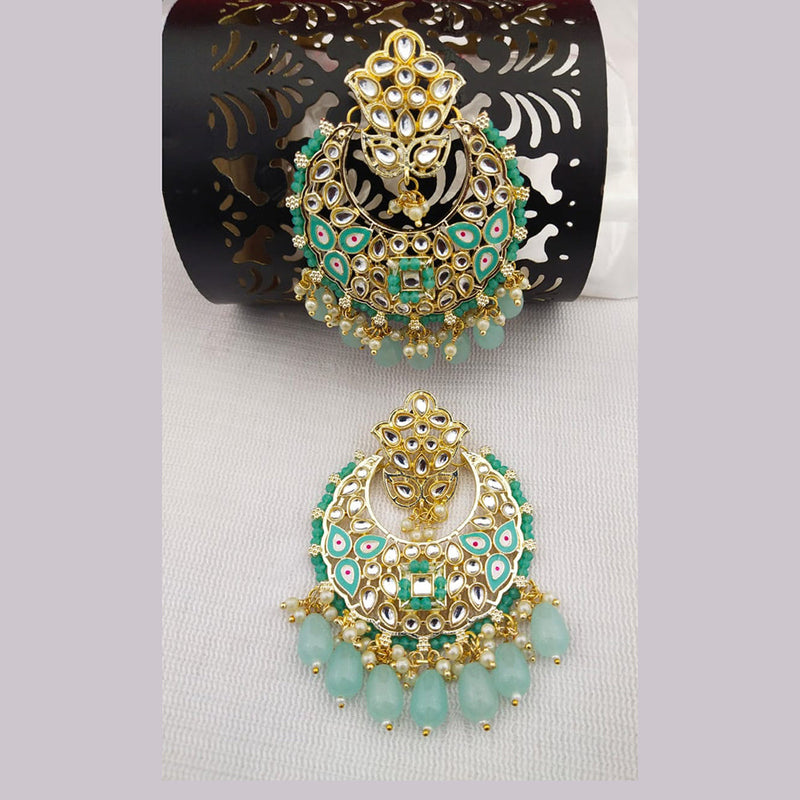 Manisha Jewellery Meenakari & Beads Dangler Earrings