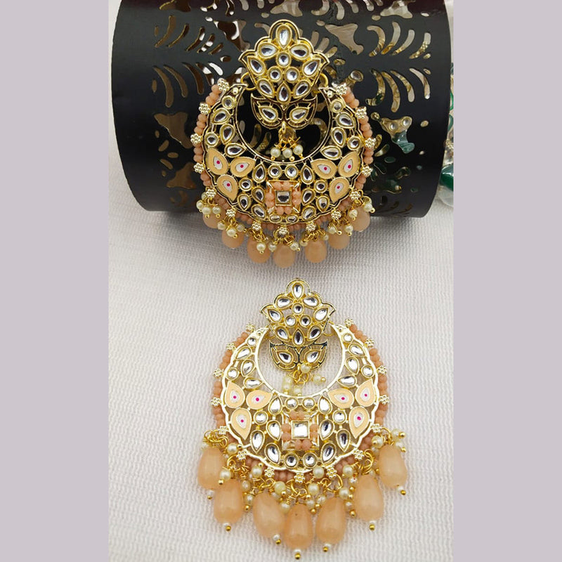 Manisha Jewellery Meenakari & Beads Dangler Earrings