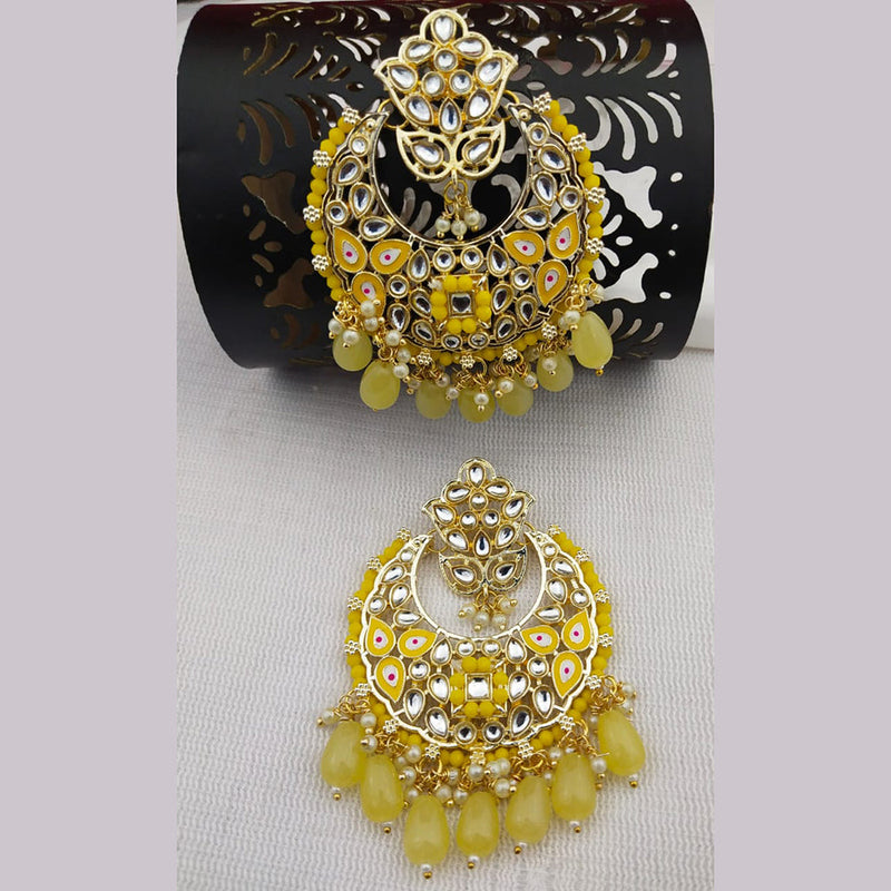 Manisha Jewellery Meenakari & Beads Dangler Earrings