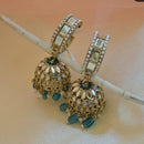 Manisha Jewellery Gold Plated Mirror Jhumki Earrings