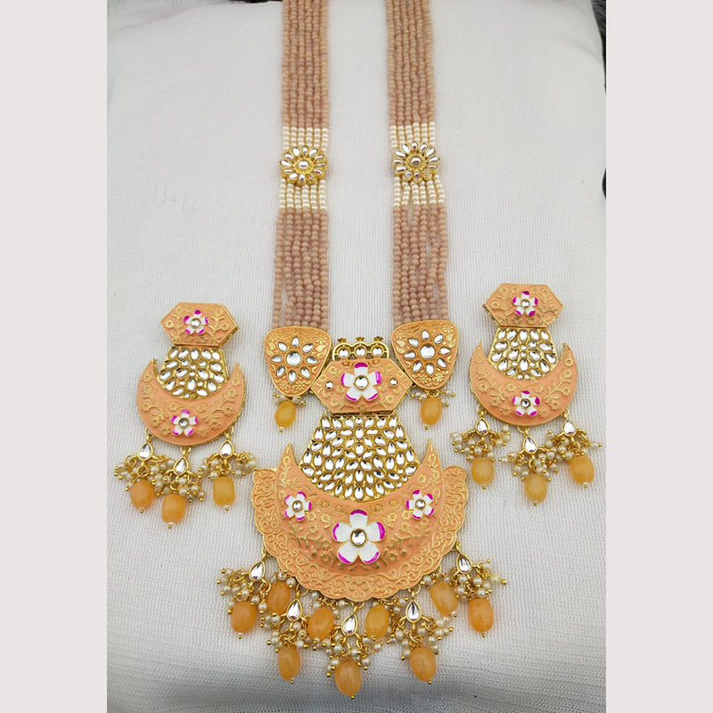 Manisha Jewellery Meenakari Long Necklace Set