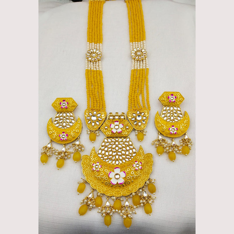 Manisha Jewellery Meenakari Long Necklace Set