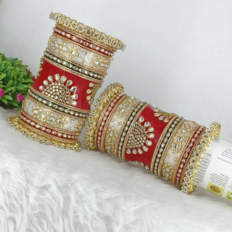 Manisha Jewellery Gold Plated Bangles Set