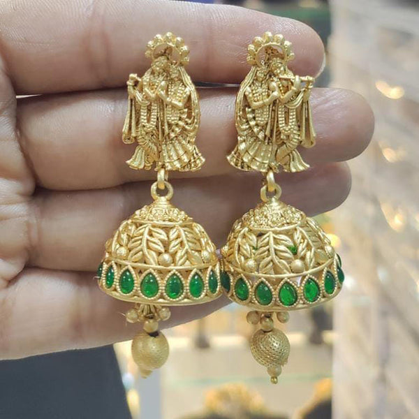 Manisha Jewellery Matte Finish Jhumki Earrings