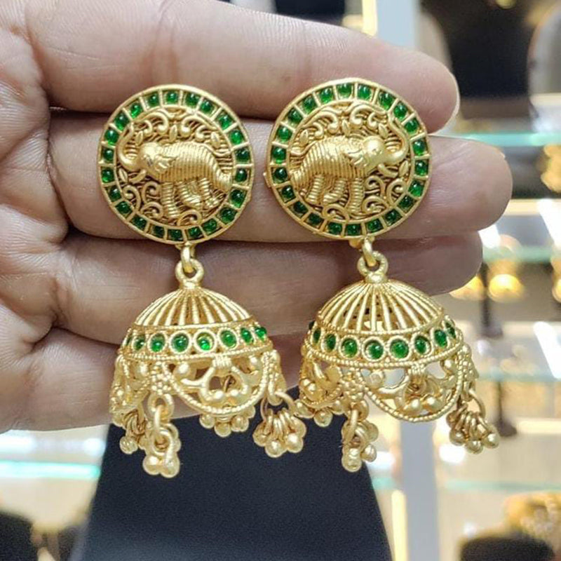 Manisha Jewellery Matte Finish Jhumki Earrings