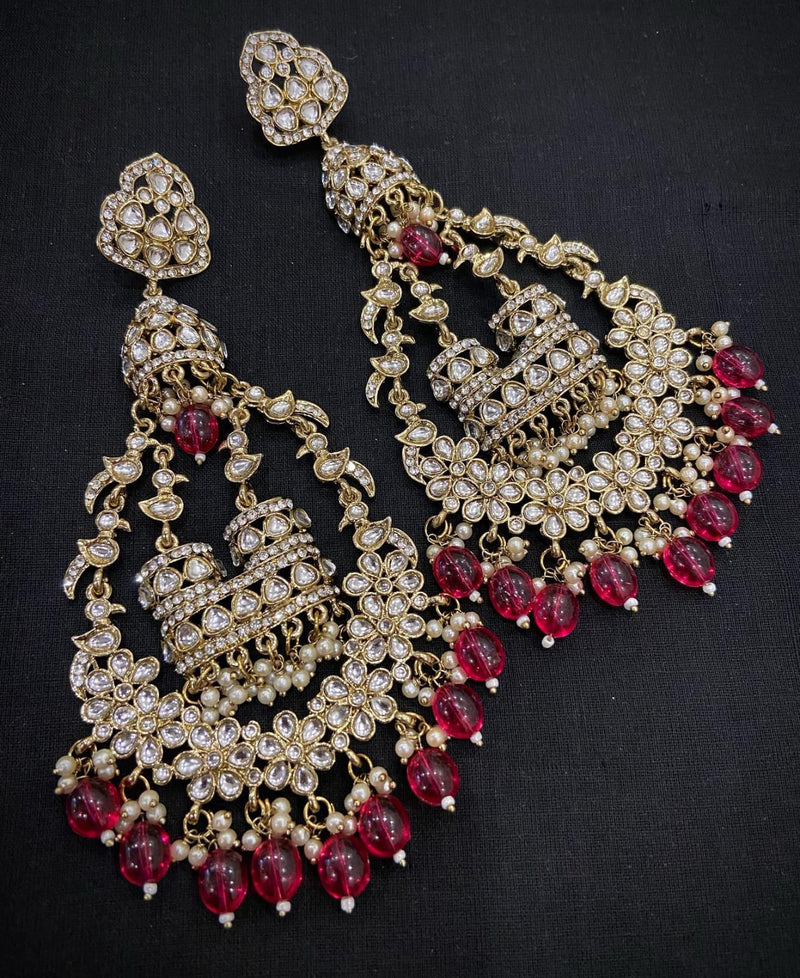 Manisha Jewellery Gold Plated Dangler Earrings