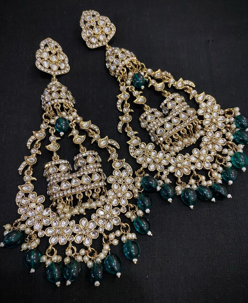 Manisha Jewellery Gold Plated Dangler Earrings