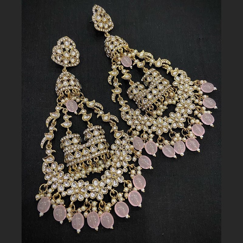 Manisha Jewellery Gold Plated Dangler Earrings