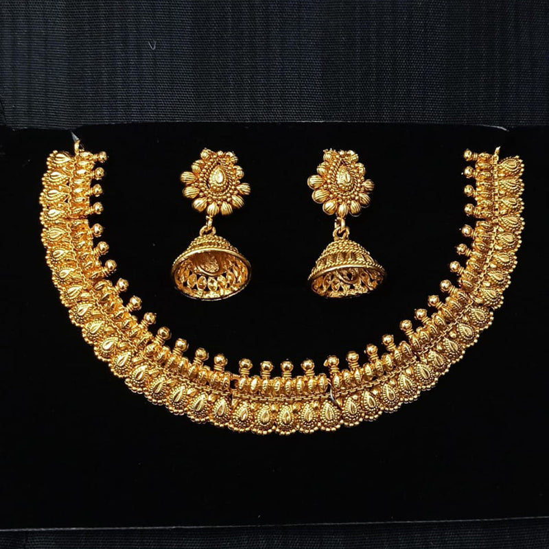 Manisha Jewellery Gold Plated Necklace Set