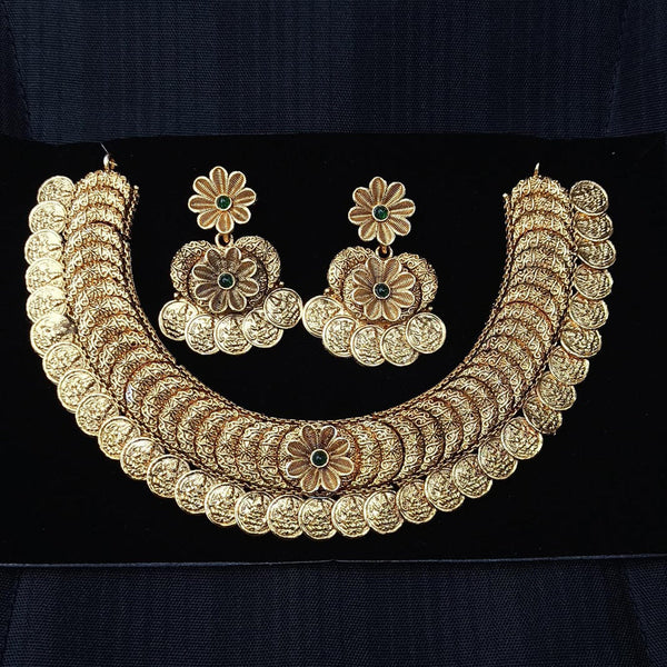 Manisha Jewellery Gold Plated Necklace Set