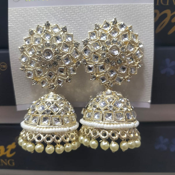 Manisha Jewellery Kundan Jhumki Earrings