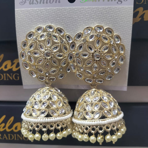 Manisha Jewellery Kundan Jhumki Earrings