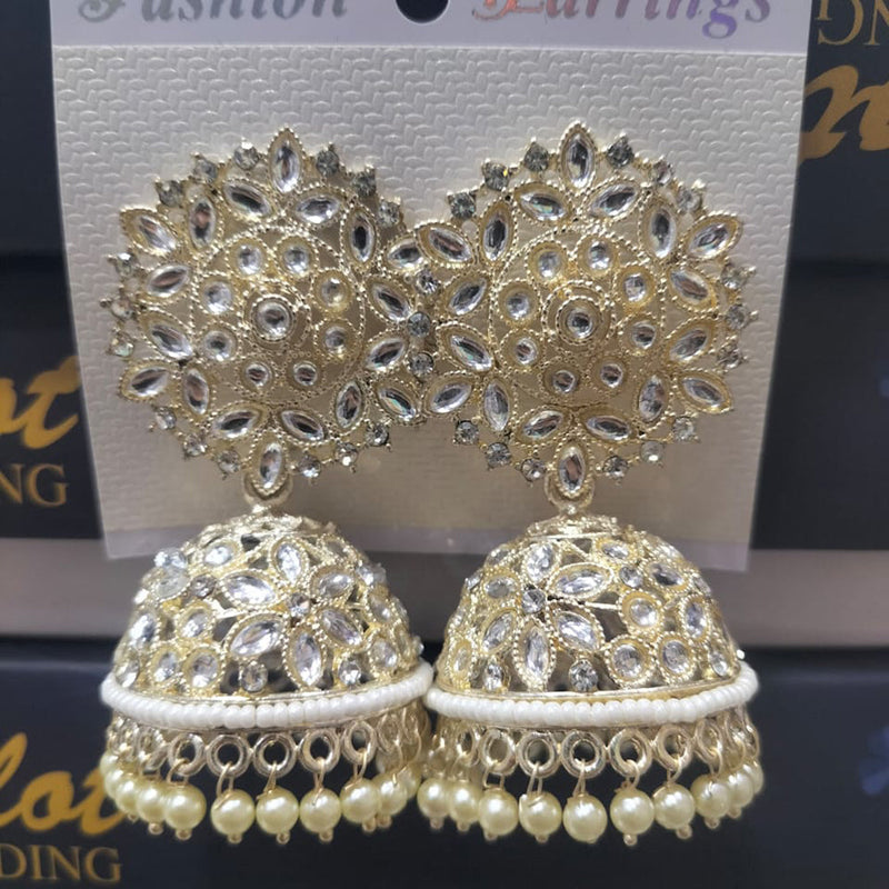 Manisha Jewellery Kundan Jhumki Earrings