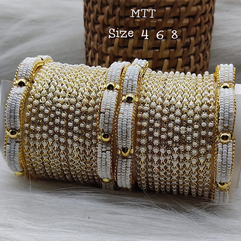 Lucentarts Jewellery Gold Plated  Bangles Set