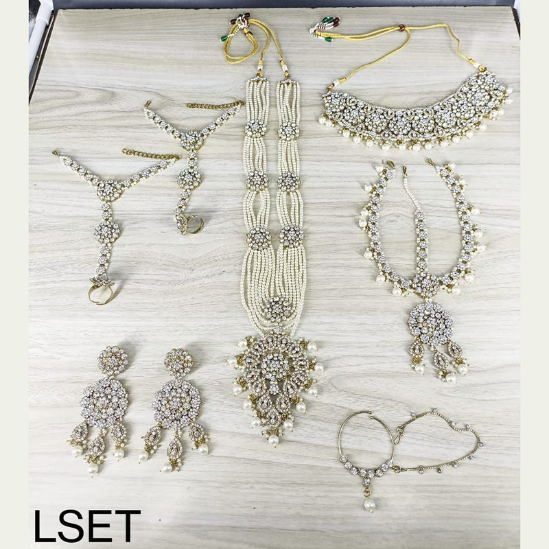 Lucentarts Jewellery Designer Bridal Jewellery Set
