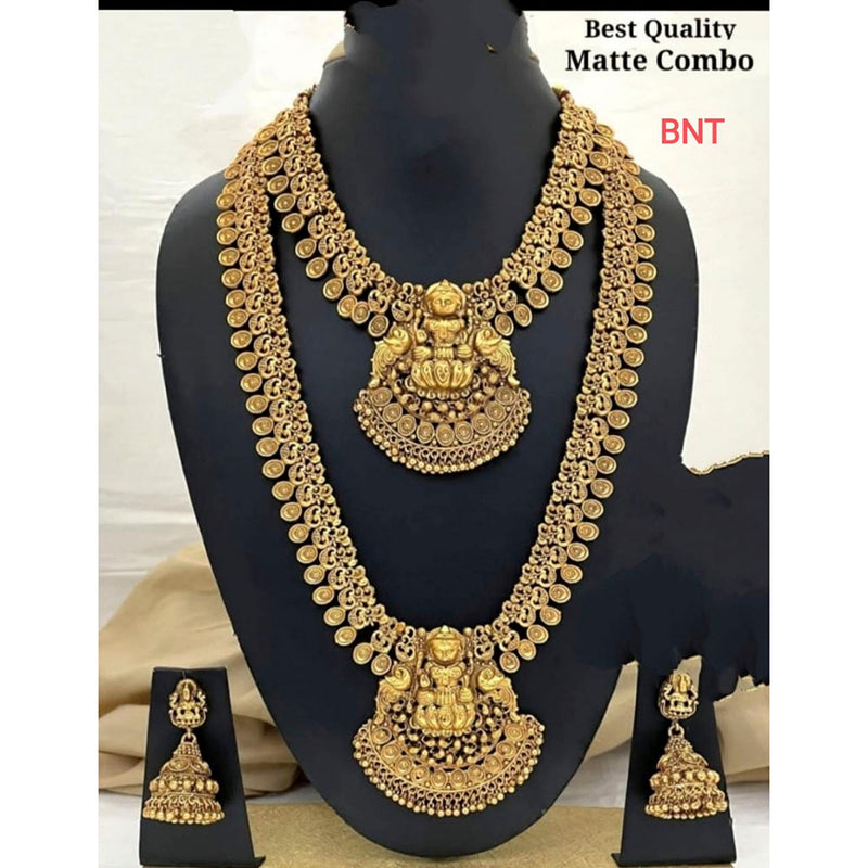 Lucentarts Jewellery Gold Plated Bridal Set