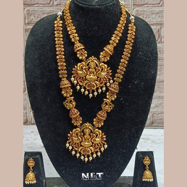 Lucentarts Jewellery Pota Stone Bridal Set