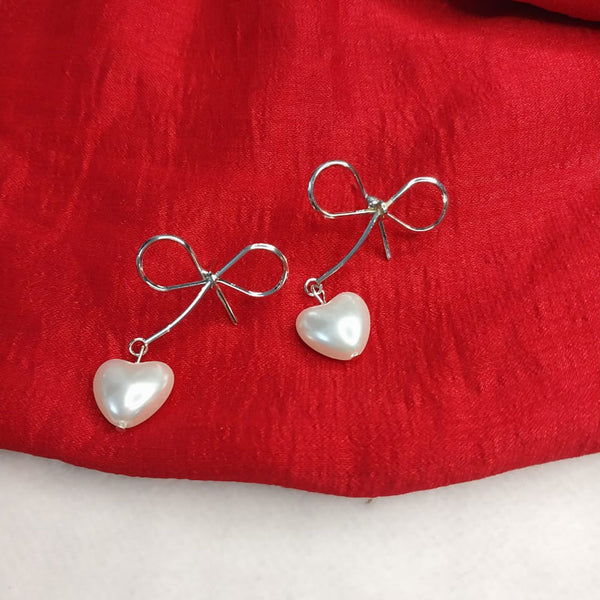 Lucentarts Jewellery Silver Plated Dangler Earrings