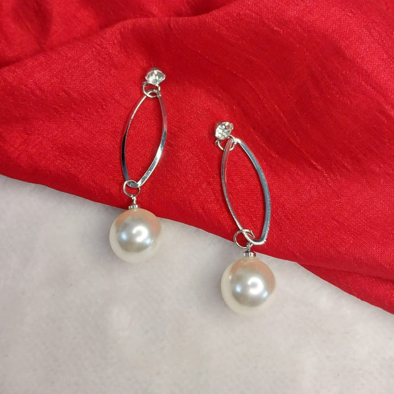 Lucentarts Jewellery Silver Plated Dangler Earrings