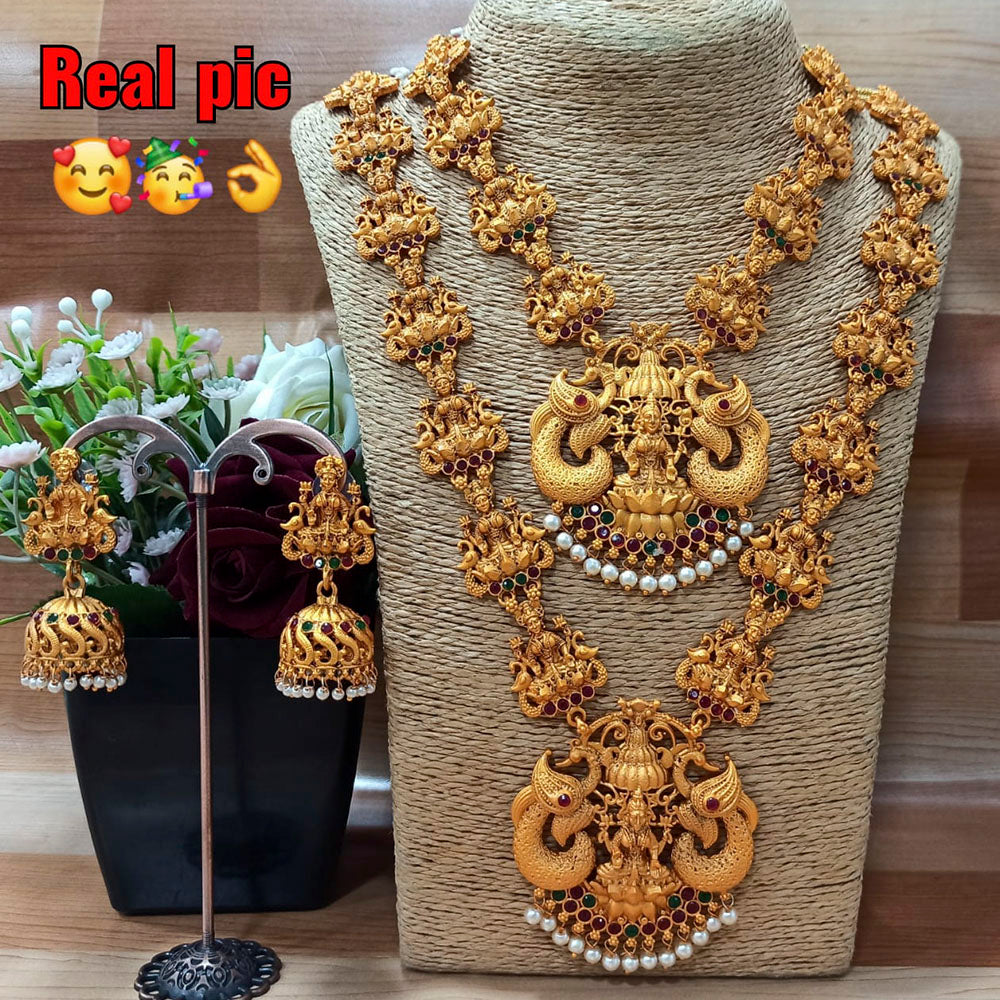 Sai Fashion Gold Plated Bridal Jewellery Set