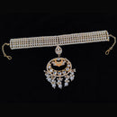 Vaamika Gold Plated Kundan Stone Sheeshphool / Maang Tikka / Headband Hair Accessories For Women