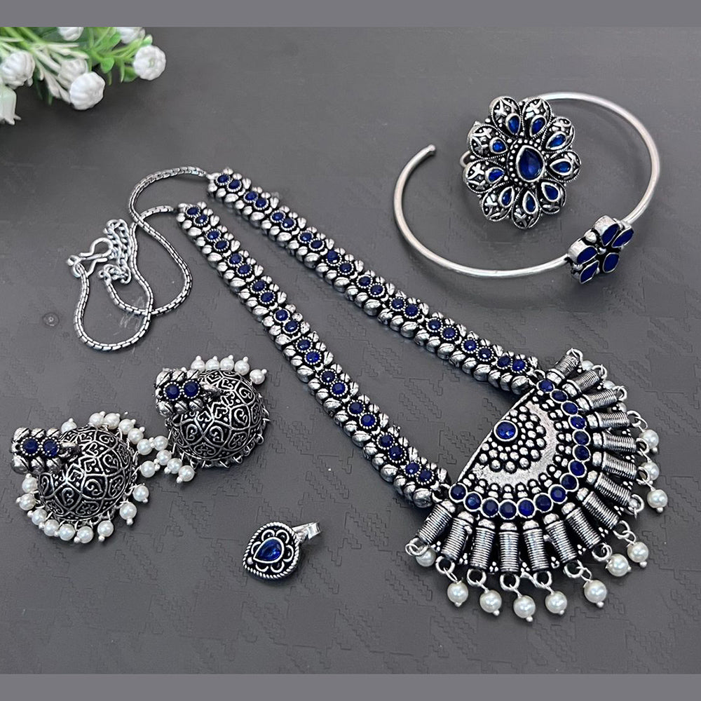 Vaamika Oxidized Plated Jewellery Combo