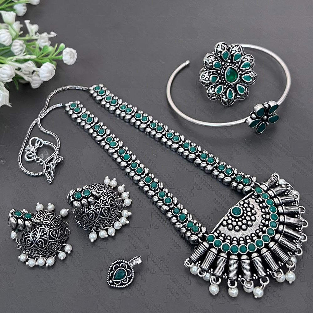 Vaamika Oxidized Plated Jewellery Combo