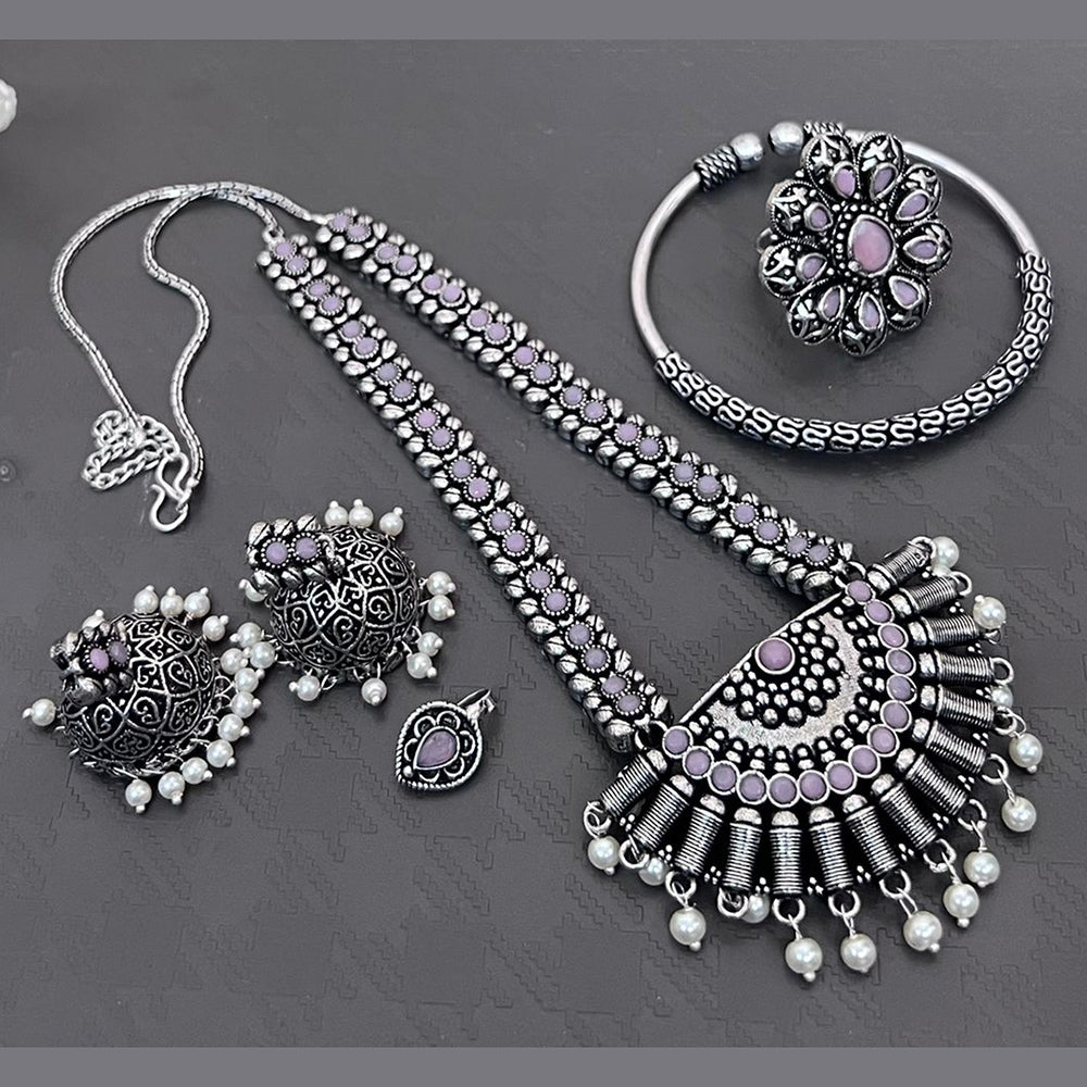 Vaamika Oxidized Plated Jewellery Combo