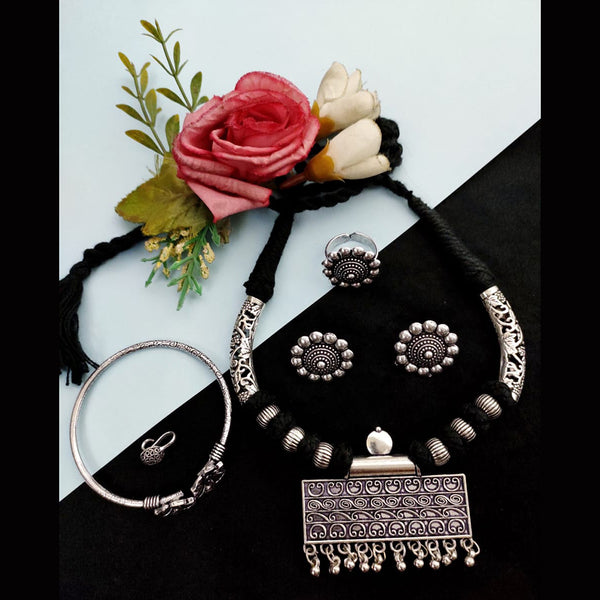 Vaamika Oxidized Plated Jewellery Combo