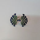 Bhavi Jewels Oxidized Plated Adjustable Finger Ring