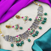 H K Fashion Kundan Stone  Necklace Set