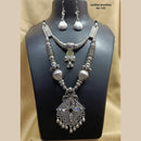 Pooja Bangles Navratri Special Oxidised Necklace Set