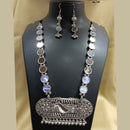 Pooja Bangles Navratri Special Oxidised Necklace Set