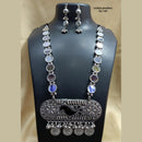 Pooja Bangles Navratri Special Oxidised Necklace Set