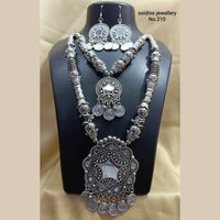 Pooja Bangles Navratri Special Oxidised Necklace Set