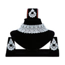 Pooja Bangles Austrian Stone Necklace Set With Maangtikka