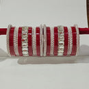 Pooja Bangles Crystal Stone Gold Plated Bangles Set