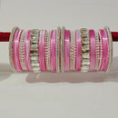 Pooja Bangles Crystal Stone Gold Plated Bangles Set