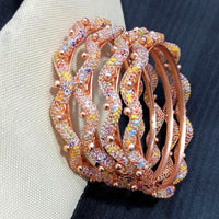 Pooja Bangles Austrian Stone Bangles